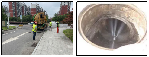 长沙市政管道清淤,长沙化粪池清理,管道非开挖性修复